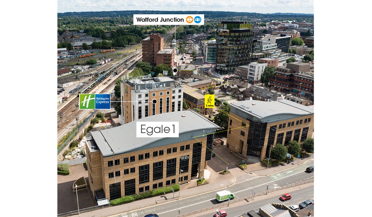 Egale 2 - Egale 1, 80 St Albans Road, Watford, WD17 1RP