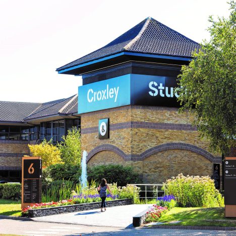 B6 Front of Building 468x468 - Fitted Suite 4, Building 6, Croxley Studios, Croxley Park, Watford, Hertfordshire, WD18 8YR